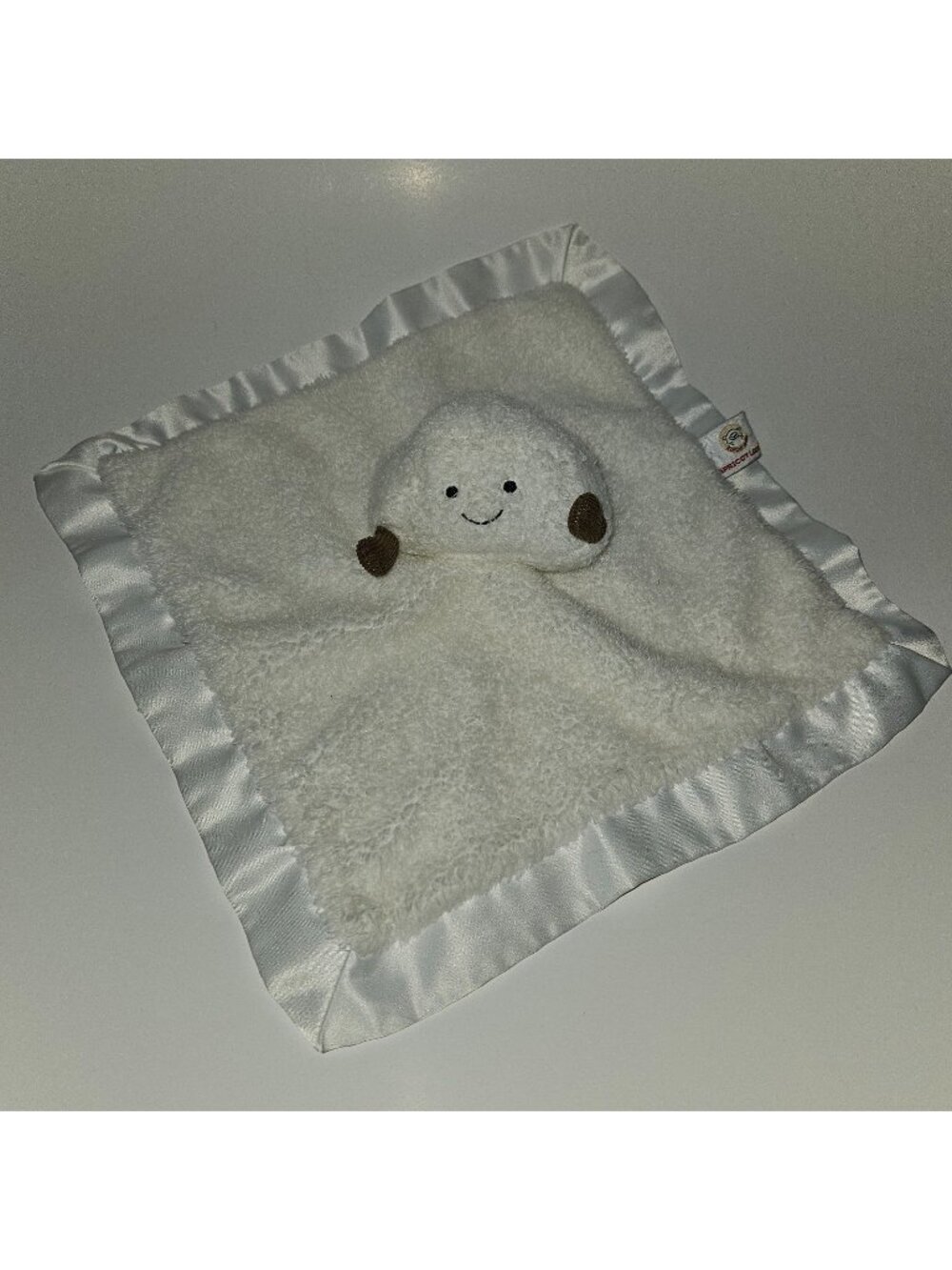 Apricot Lamb White Cloud Lovey Plush Stuffed Baby Toy Soft